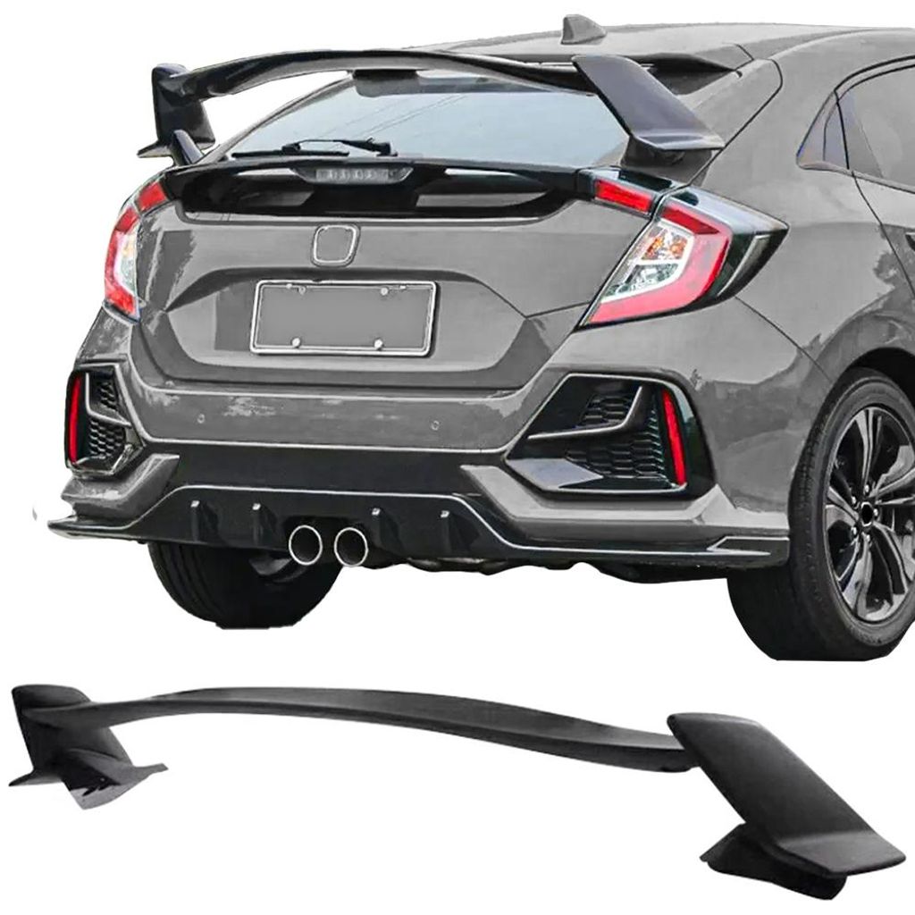 Für Honda Civic X 16-20 Schrägheck Heckspoiler Heckflügel TR Performance Spoiler in der Farbe von Carparts-Online GmbH