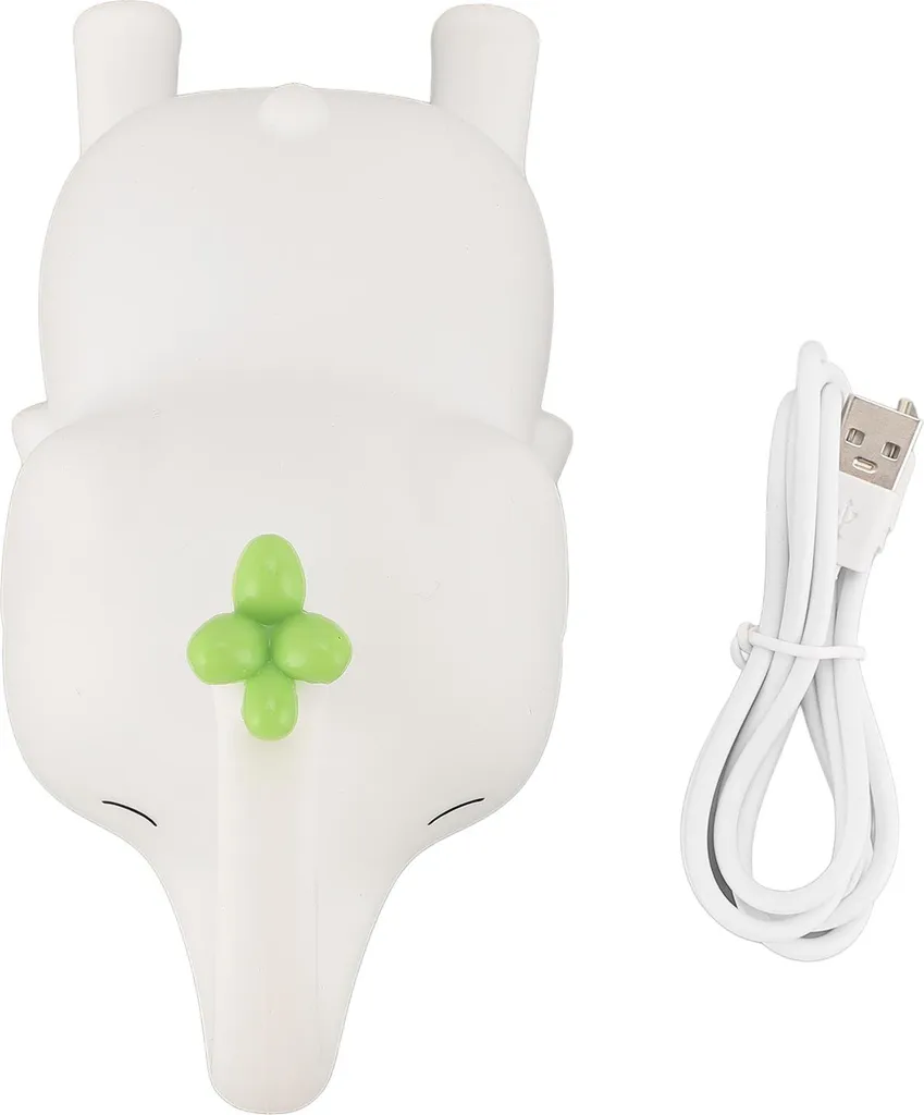 Luce notturna per cameretta, USB, innovativa cameretta per bambini in silicone a forma di elefante per il campeggio