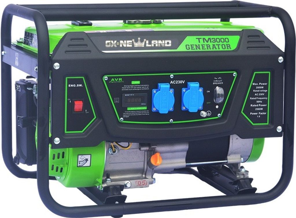 Stromerzeuger 3000W Stromgenerator Benzin Generator Notstromaggregat