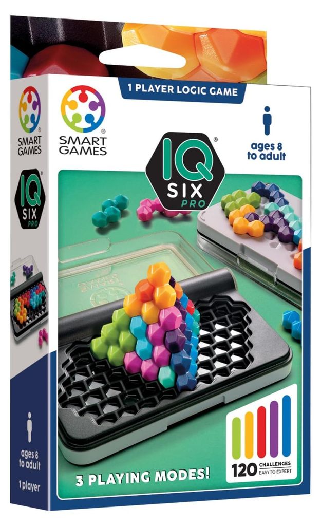 SmartGames IQ Six Pro, 3D-Puzzle, 8 Jahr(e), 10 min Produktbild 