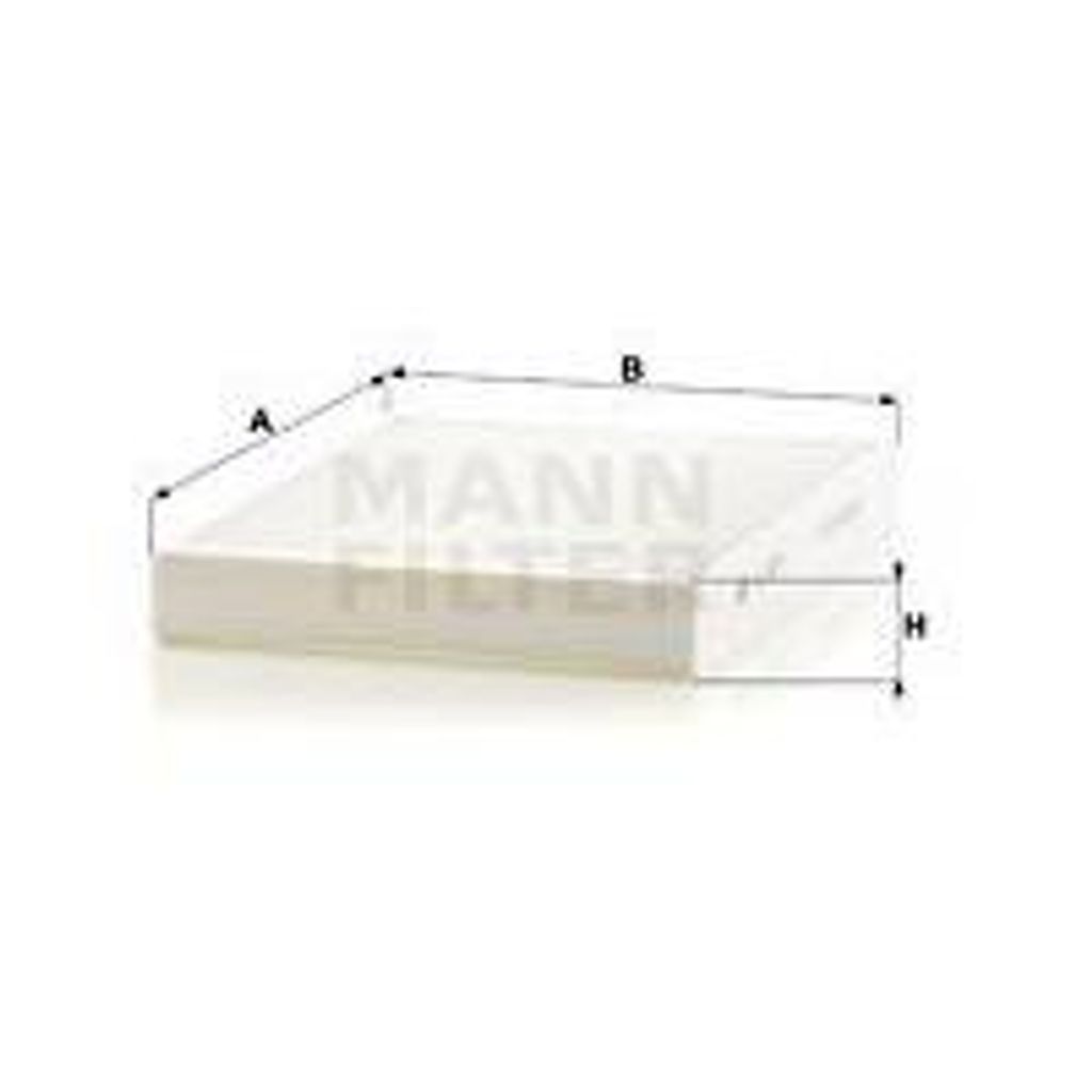 MANN-FILTER CU 2733 Innenraumluftfilter OE 30733894 kompatibel mit Discovery, Freelander, Evoque, S60, S80, V60, V70, XC60, XC70