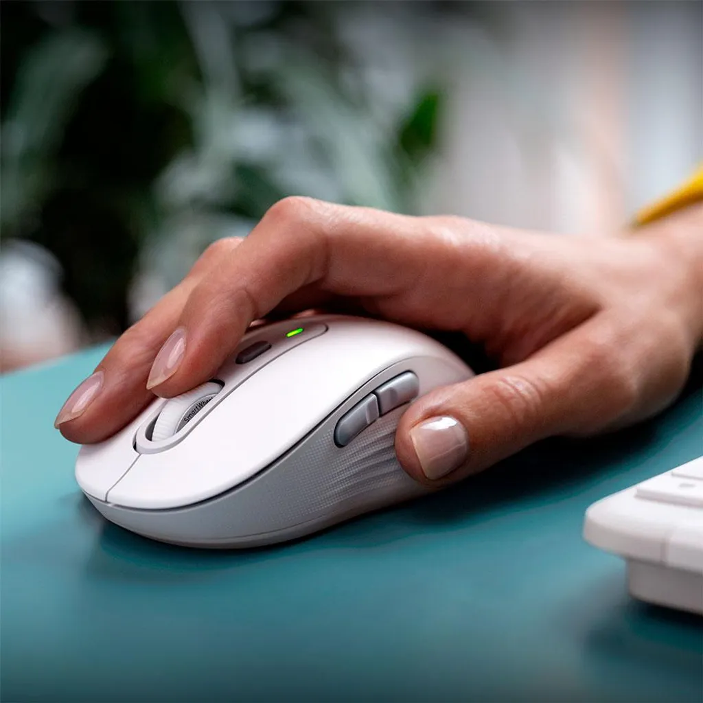 Clavier Souris Logitech Bluetooth Multi-Dispositifs Blanc Nordic Wireless