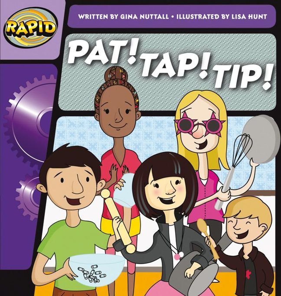 Rapid Phonics Step 1 Pat Tap Tip F – Lingua: Inglese