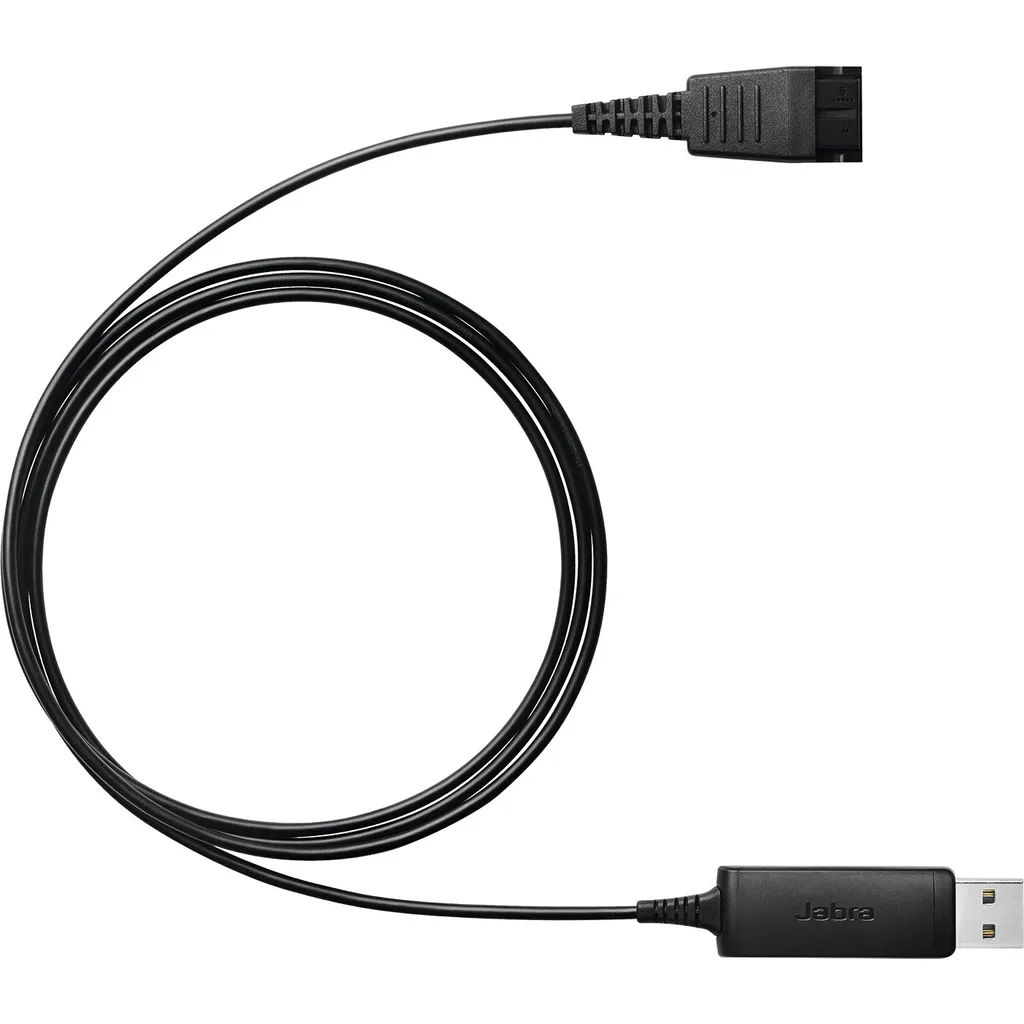 Jabra Link 230 câble QD USB avec protection acoustique PeakStop intégrée