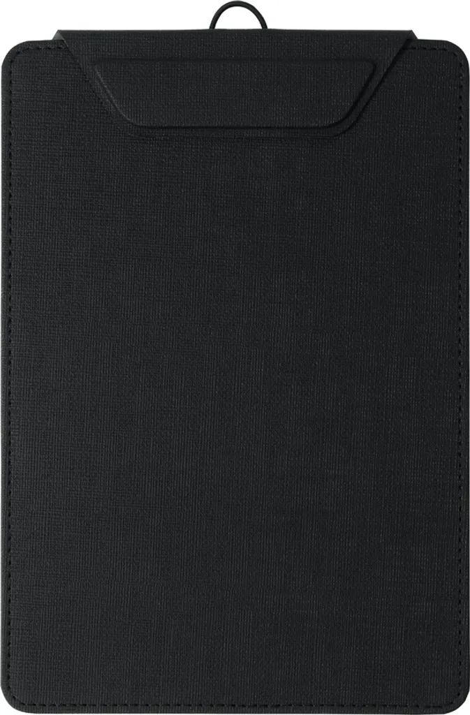 Planchette porte-menu A4 noire anti-glisse - Fini les cartes qui s'abîment