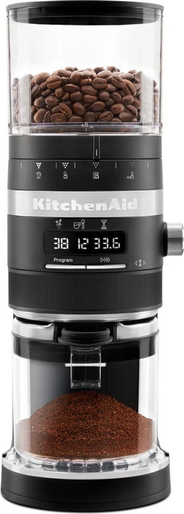 KitchenAid Kaffeemühle ARTISAN 5KCG8433EBM Matt Schwarz Produktbild 