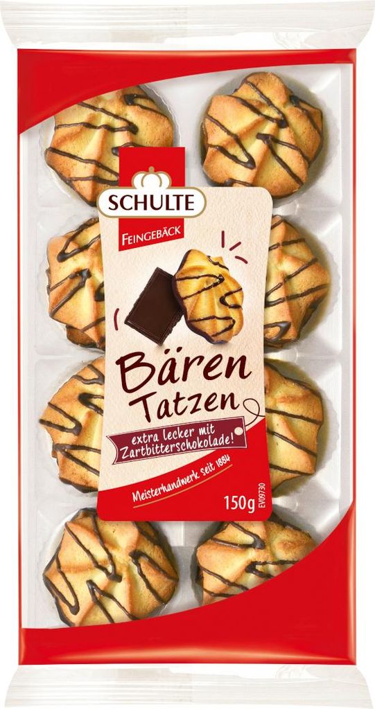Schulte łapy niedźwiedzia z ciemną czekoladą opakowanie Zdjęcie produktu 