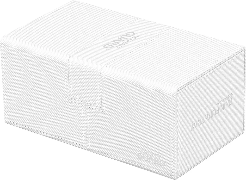 Ultimate Guard Twin Flip'n'Tray 200+ Xenoskin Blanc - Double Deck Box - 4