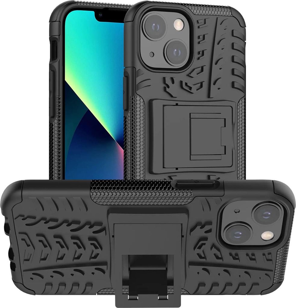 Outdoor Hülle für Apple iPhone 13 Mini Case Hybrid Armor Cover robuste Schutzhülle