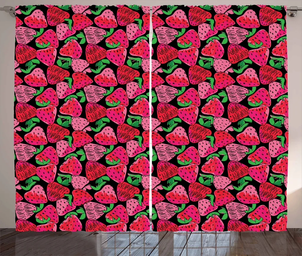 Tenda Rustica ABAKUHAUS 280x175 cm Fragola | Arredo Camera Made in Turkey
