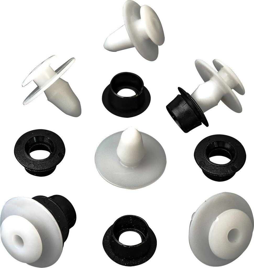 15x Verkleidung Befestigungs Clip mit Tülle für VW Seat Altea Toledo | 357853586D