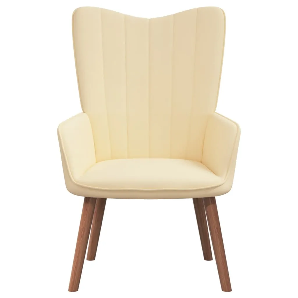 Poltrona Relax The Living Store Cremeweiß Velluto | Eleganza da Salotto - 2