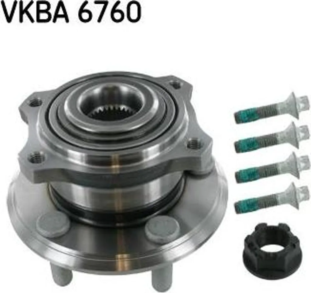 Éliminez les bruits de roulement : Kit SKF VKBA 6760 pour Chrysler 300