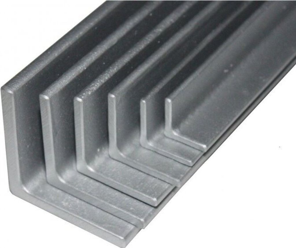 Winkelstahl verzinkt S235JR Länge 1500mm (150cm) 60x60x6mm