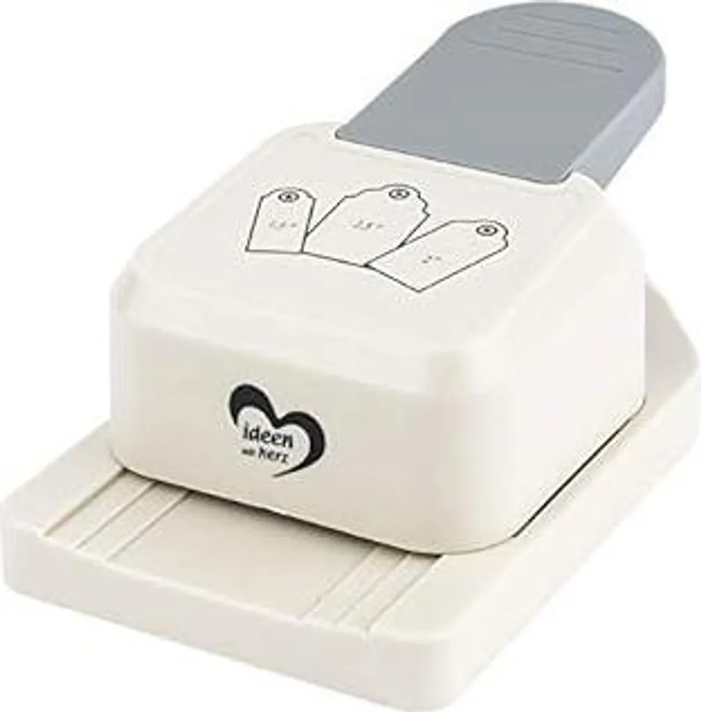 Punch per Etichette 3-in-1 Idee con il cuore | Design per Scrapbooking