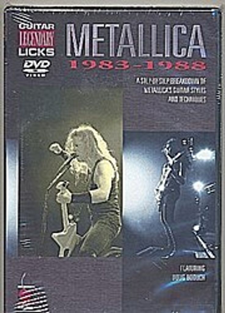 Metallica 1983-1988 : DVD-Video Produktbild 