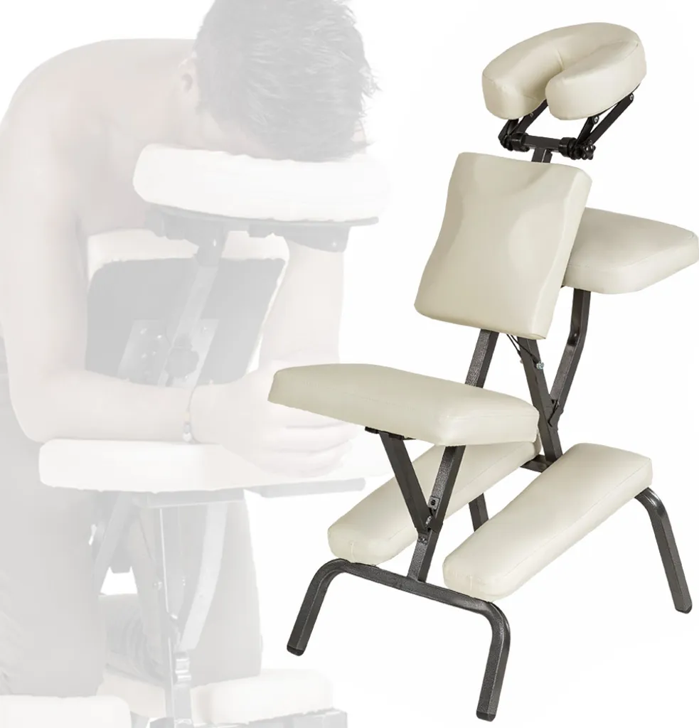 Siège de massage pliable tectake® Table de massage assise de Salon - 19