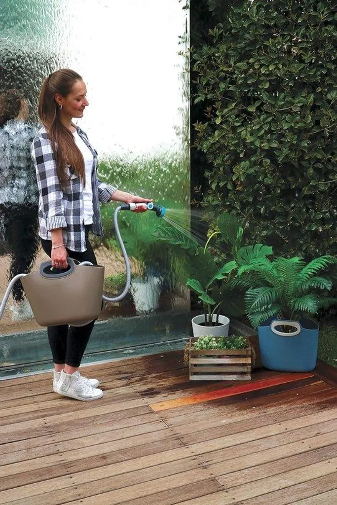 Tuyau d'arrosage extensible 30m sans nœuds avec sac de rangement