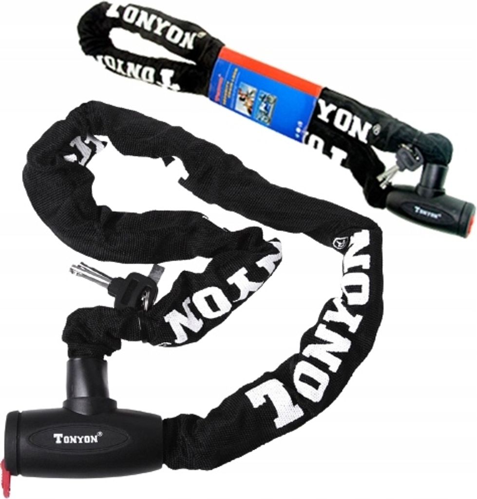 TONYON FAHRRADSCHLOSS KETTENSCHLOSS 900 x 8