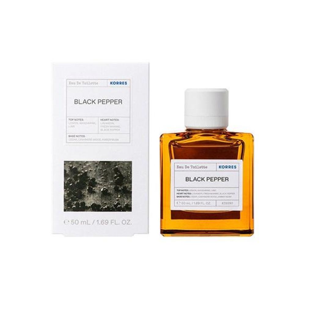 Korres Black Pepper Eau De Toilette 50 ml (unisex) Produktbild 
