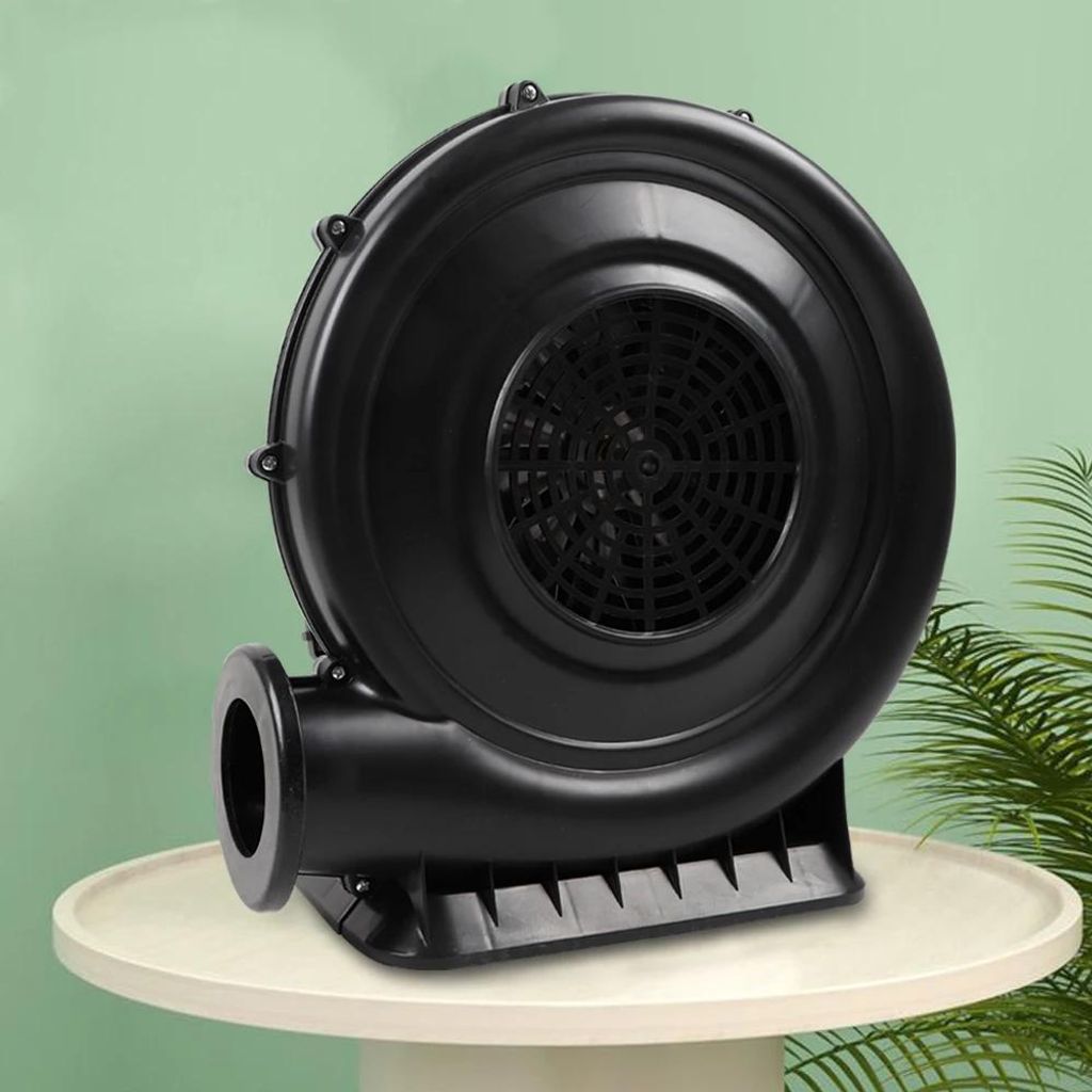 Luftgebläse - Gebläse für aufblasbare Deko - 250 W - 220 V - Dauerbetrieb - Bürstenloser Motor - EU-Stecker - Schwarz