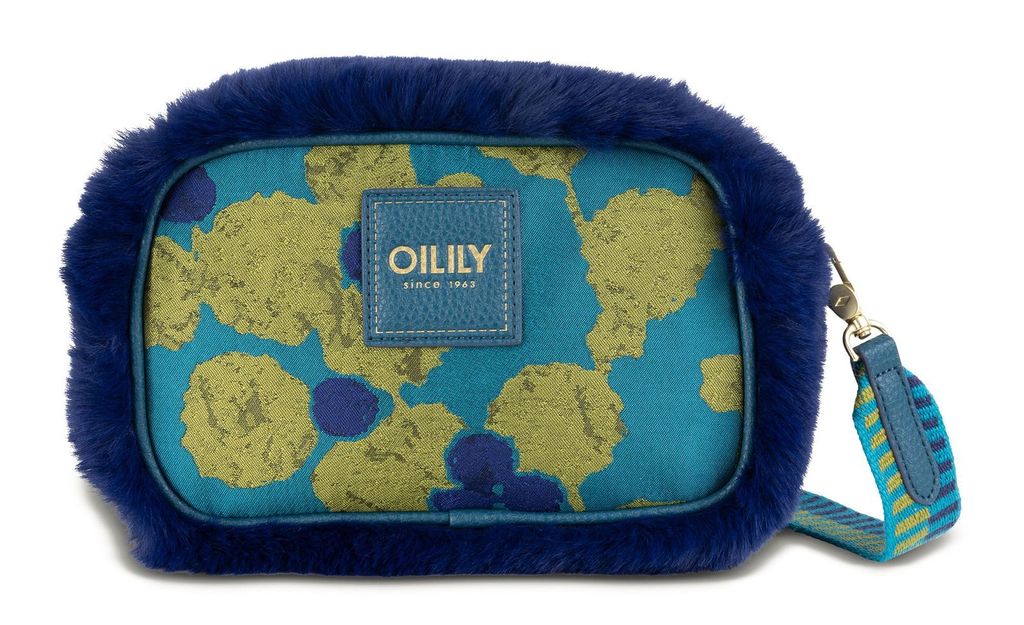 Oilily Schultertasche Umhängetasche Xion Shoulder Bag Biscay Bay blau