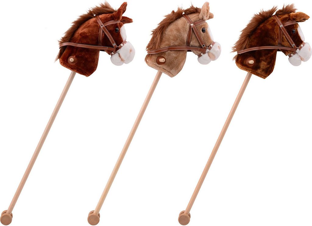 Cheval en peluche avec son Image du produit 