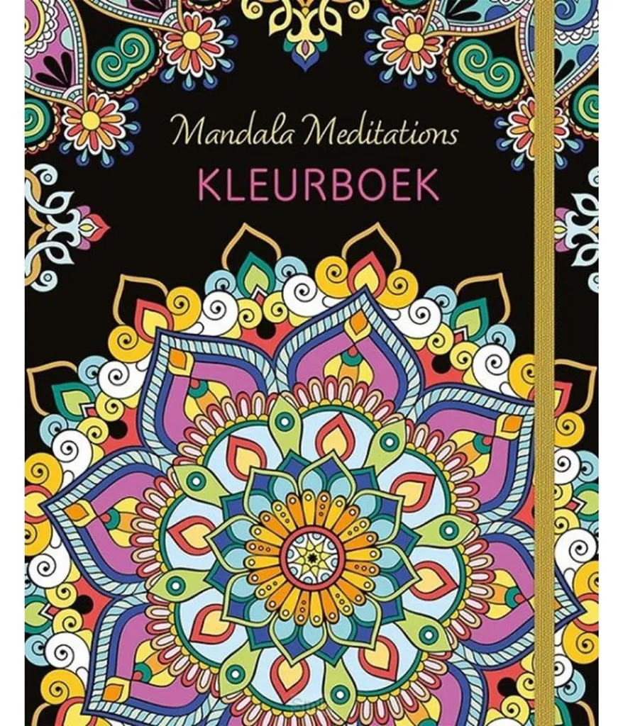 Livre de coloriage Mandala Delta : 50 motifs de méditation créative