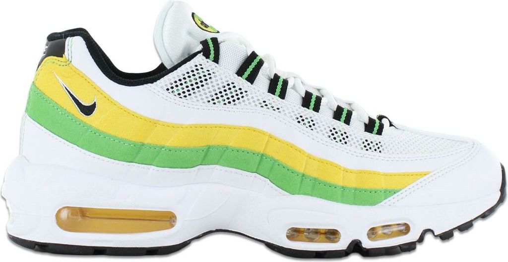 Nike Air Max 95 Essential - Lemon Lime - Herren Schuhe Weiß DQ3429-100 , EU 39 US 6.5