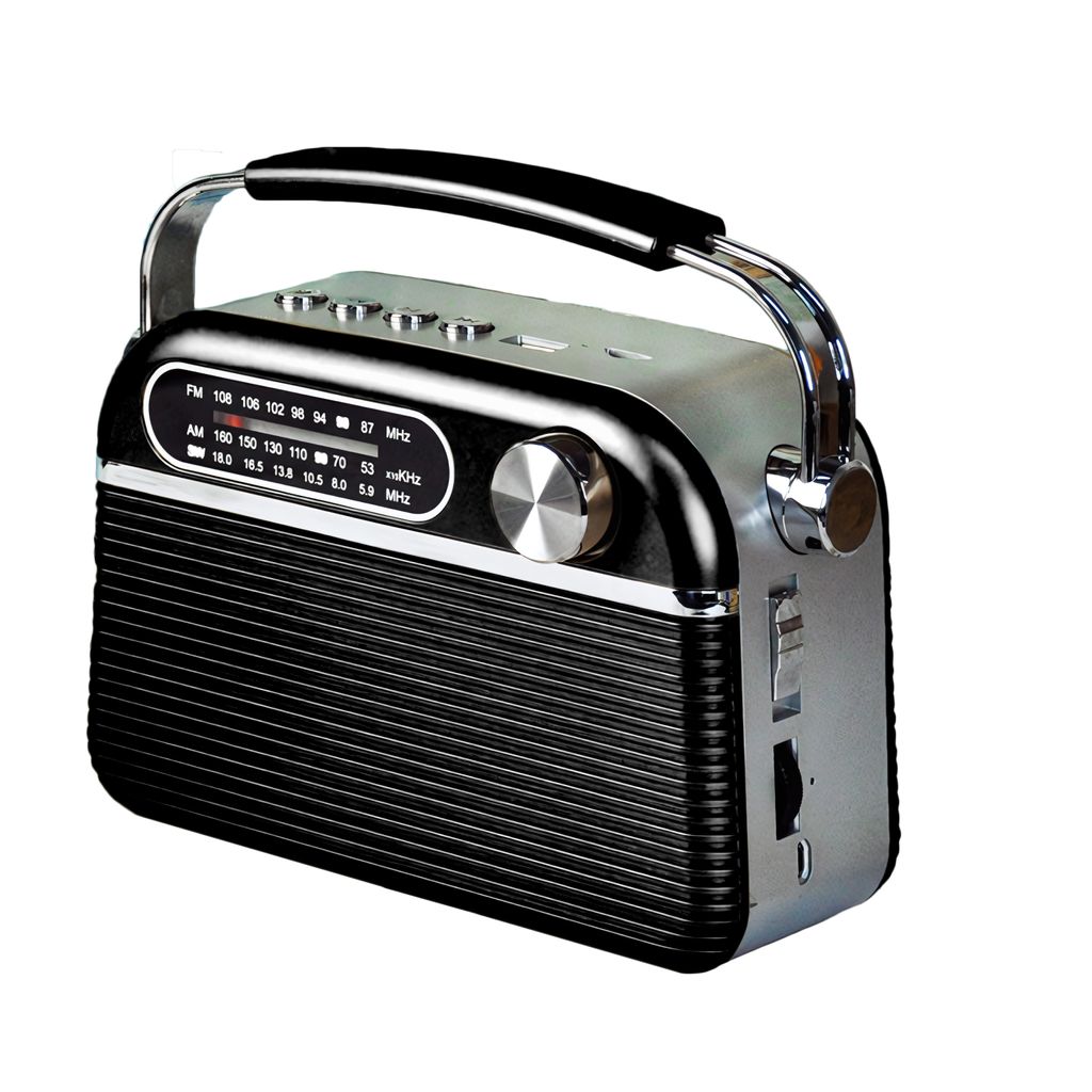 Retro rádio reproduktor Vintage rádio 1200 mAh přenosné FM Obrázek produktu 12