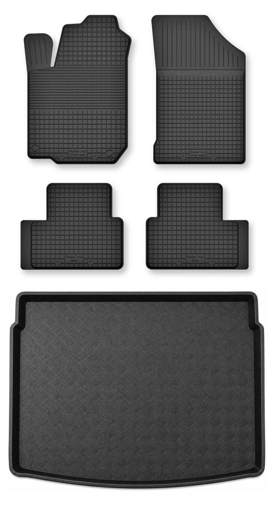 Gummimatten + Kofferraumwanne für Renault Megane IV 2015- Produktbild 