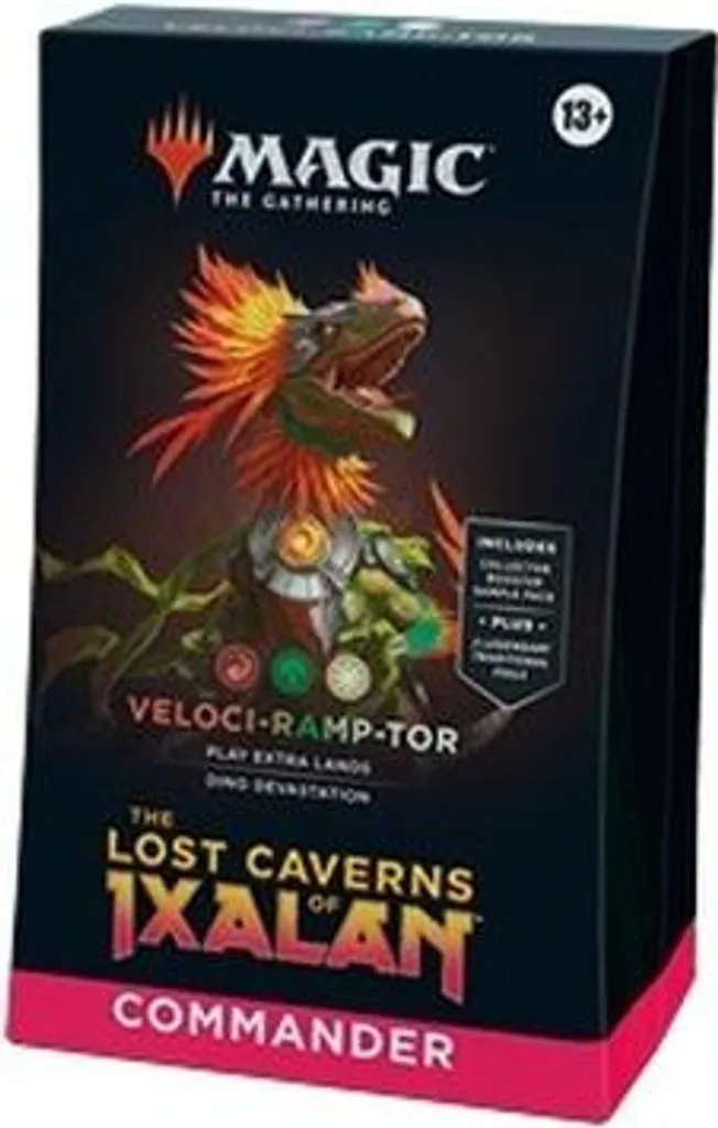Gagner en Commander avec Veloci-Ramp-Tor Ixalan Deck Dinosaures MTG