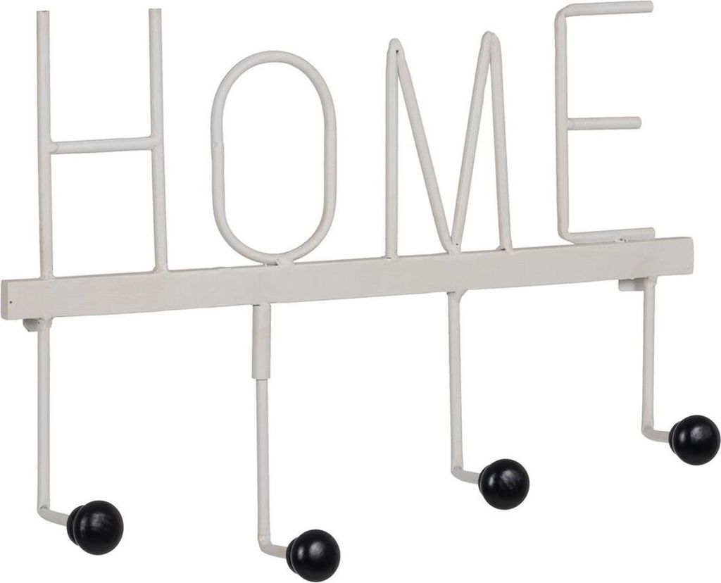 Home Eisen Wandgarderobe 40 x 7 x 30 cm
