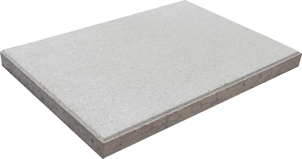 Terrassenplatten BETONPLATTE GRAU 60/40/4 CM M. FASE Produktbild 