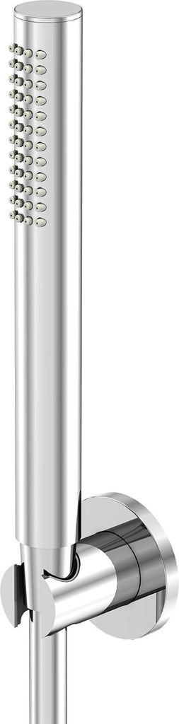 Steinberg Serie 340 Handbrausegarnitur, ohne Brauseanschlussbogen, mit Brauseschlauch und Brausehalterung, 3401650
