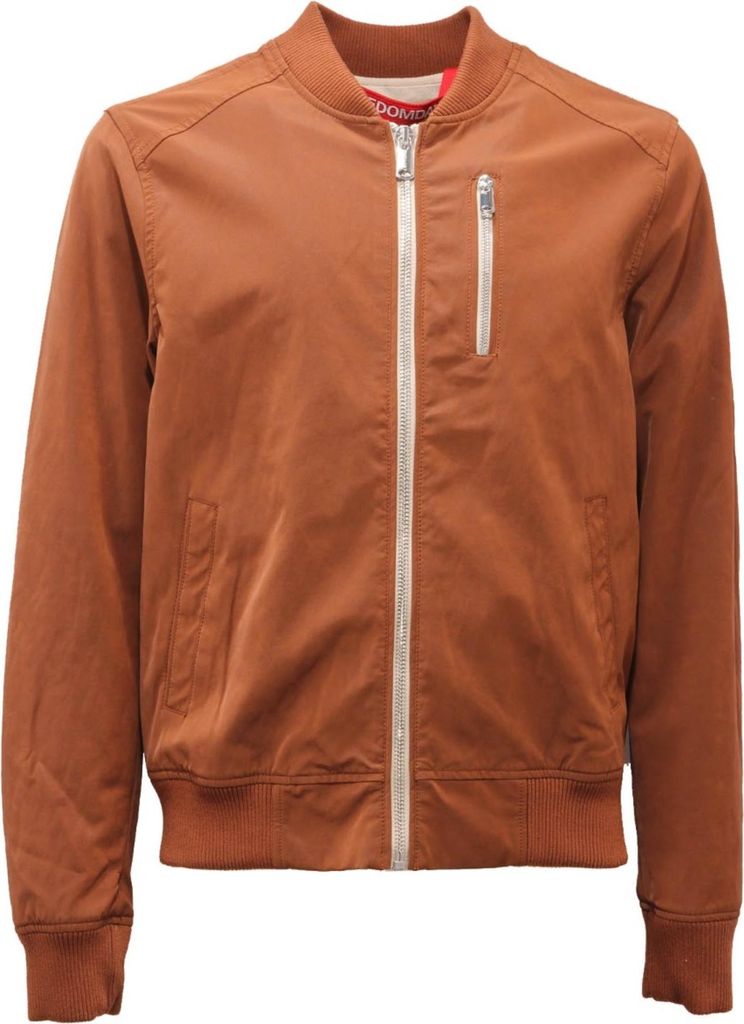 4557AH giubbotto uomo FREEDOMDAY brown eco-leather effect jacket man