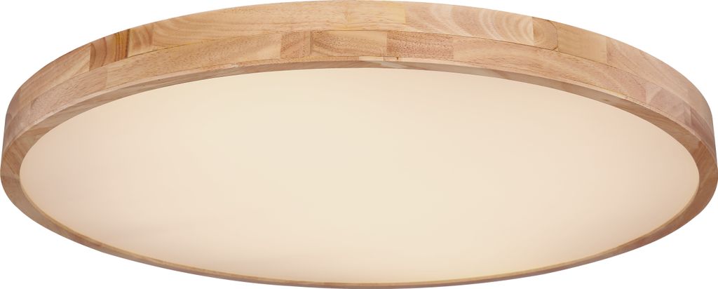 Globo Lighting Deckenleuchte Metall holzoptik, LED