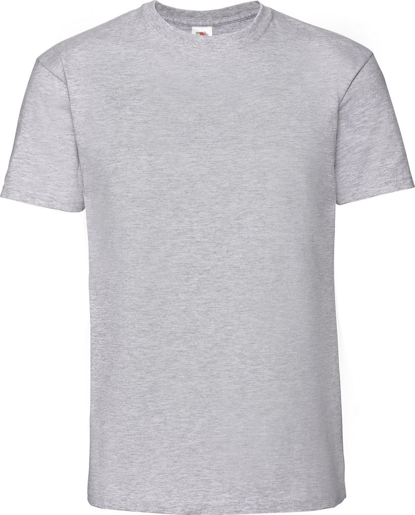 Fruit Of The Loom Herren Premium T-Shirt RW5974 (3XL) (Grau Produktbild 