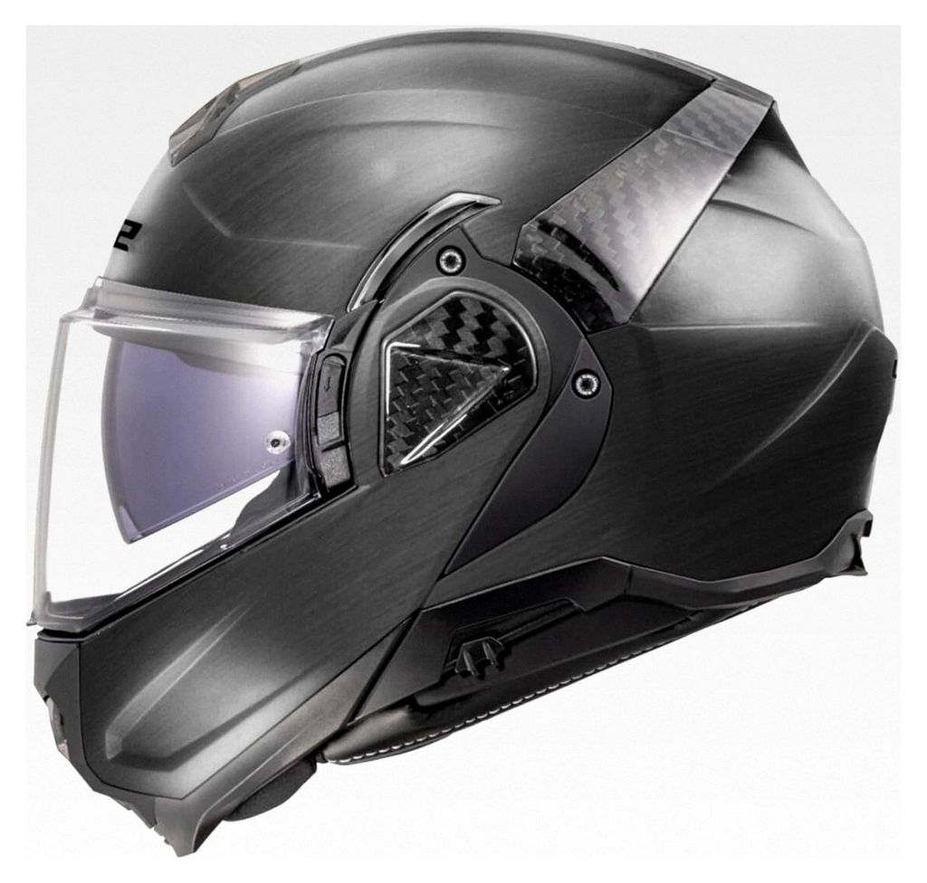 Modularer Motorradhelm ADVANT II JEANS Titanium, Größe M