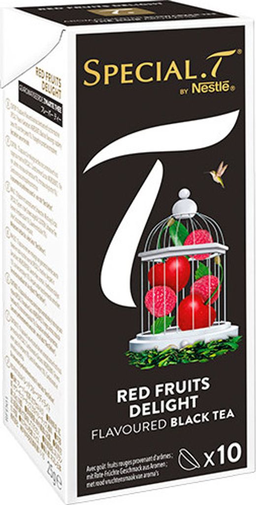 Schwarzer Tee Red Fruits Delight 10 Kapseln
