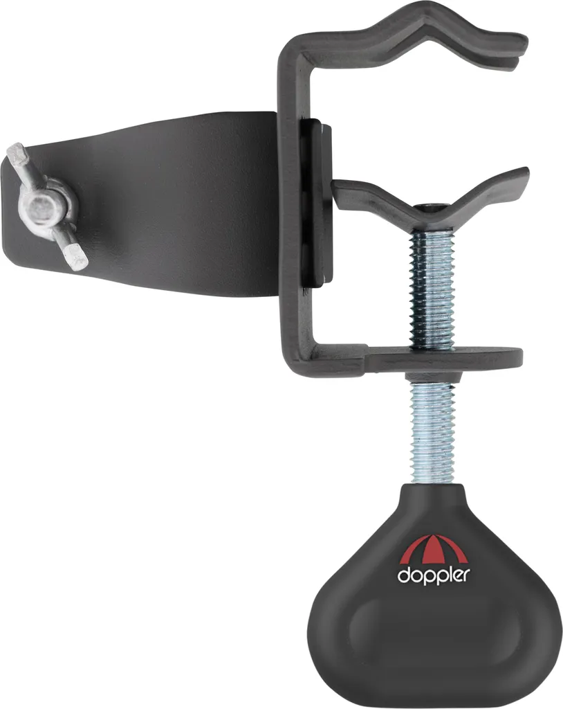 Support de parasol pince de table UNIVERSAL doppler acier gris anthracite