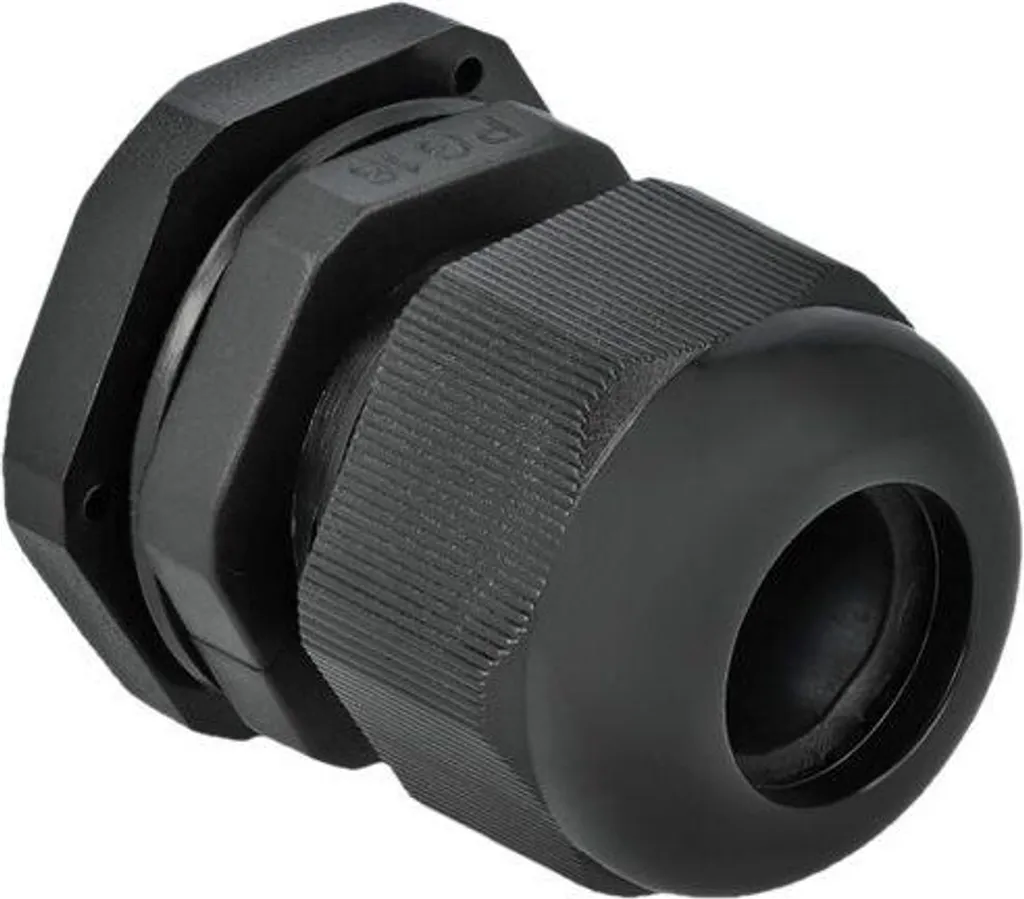 Delock PG16 Pressacavo per Esterni - Confezione 10 Pezzi Nero IP68