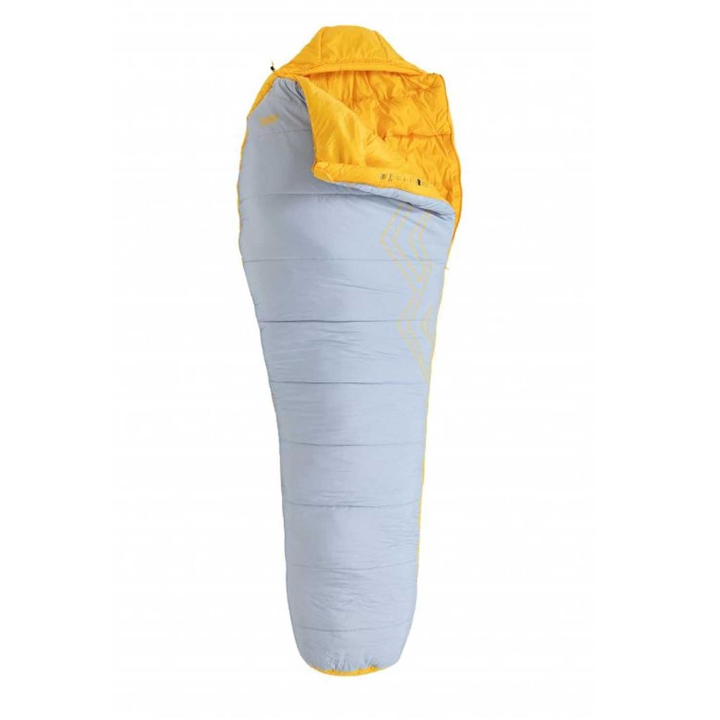 Turbat Mumienschlafsack Tourer Gold Fusion-Morgenblau -15°C - Gelb