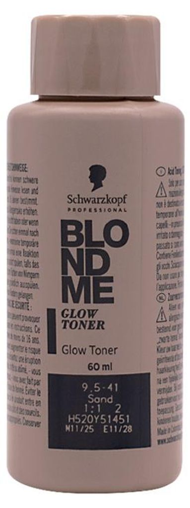 Schwarzkopf Professional BlondMe Glow Toner 9,5-41 Sand Produktbild 