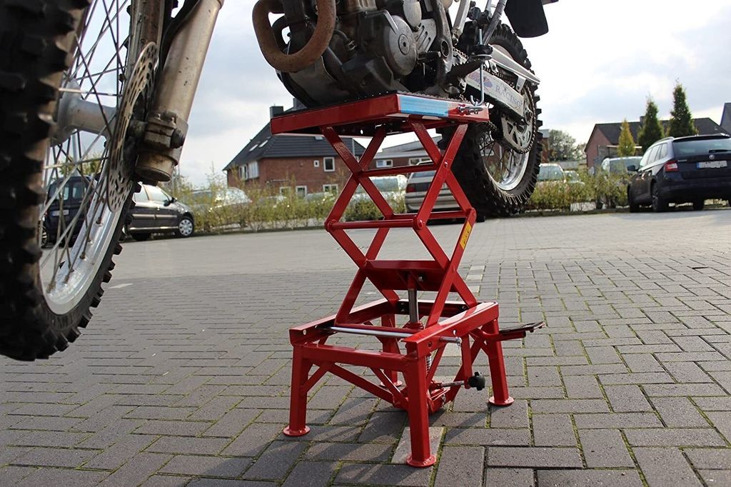 Motorradheber 135 kg Motorrad Hebebühne 340 - 870 mm Produktbild 7