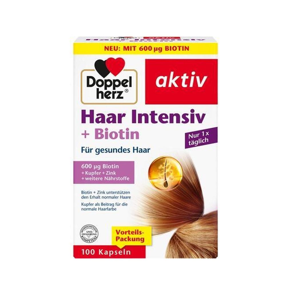 Doppelherz Haar Intensiv+Biotin Kapseln 100 St