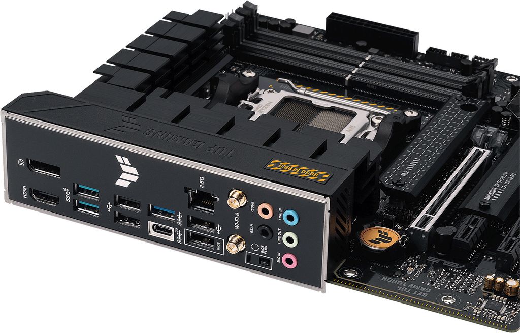 ASUS TUF GAMING B650M-PLUS WIFI Mainboard Produktbild 9