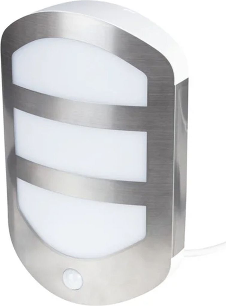 A product shot of an outdoor wall light.