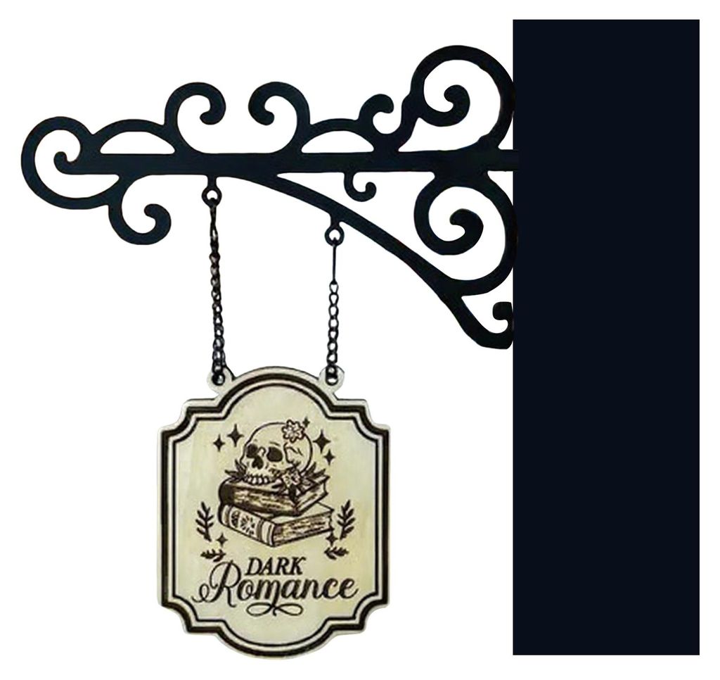 Bücherregalschilder mit Halloween-Motiven, Genre-Etiketten mit Aufhängevorrichtungen, Bibliotheksdeko für Fantasy-Romantik und Dark Academia (Bu...