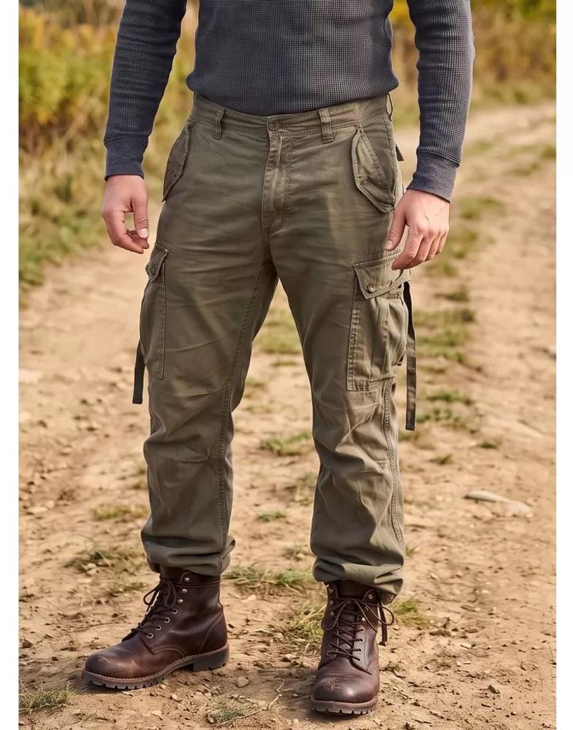 Hose BRANDIT M-65 VINTAGE OLIVE Größe: XXL Produktbild 